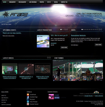 remodeled website